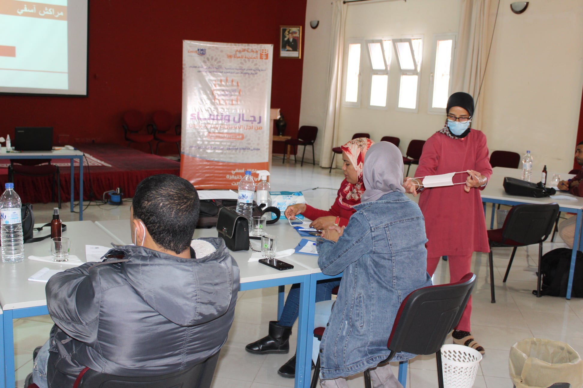 L’Institut Marocain pour le Développement Local (IMADEL), organise une session de formation sur le « Plaidoyer en politiques publiques », dans le cadre du projet « Accompagnement et gestion des subventions des associations communautaires et nationales dans la mise en œuvre de projets visant l’implication des hommes et des garçons dans la promotion de l’égalité des sexes » en partenariat avec ONU Femmes , le 24 et 25 Novembre 2020